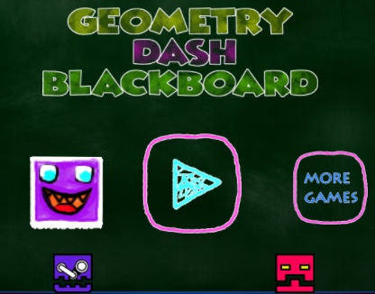 Geometry Dash Blackboard